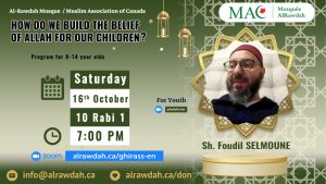 How do we build the belief of Allah for our children? - Sh. Foudil SELMOUNE