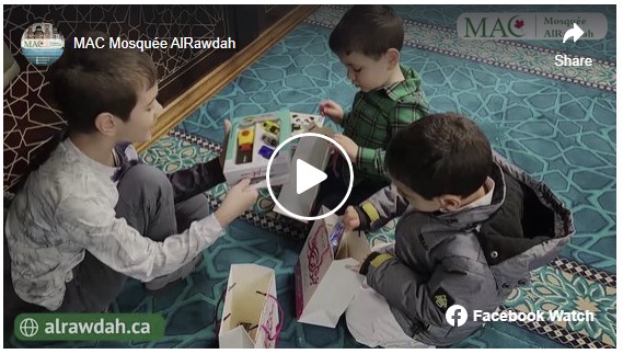 Vidéo - Mosquée AlRawdah (MAC) prières de Eid Al-Fitr - vendredi 21 avril 2023