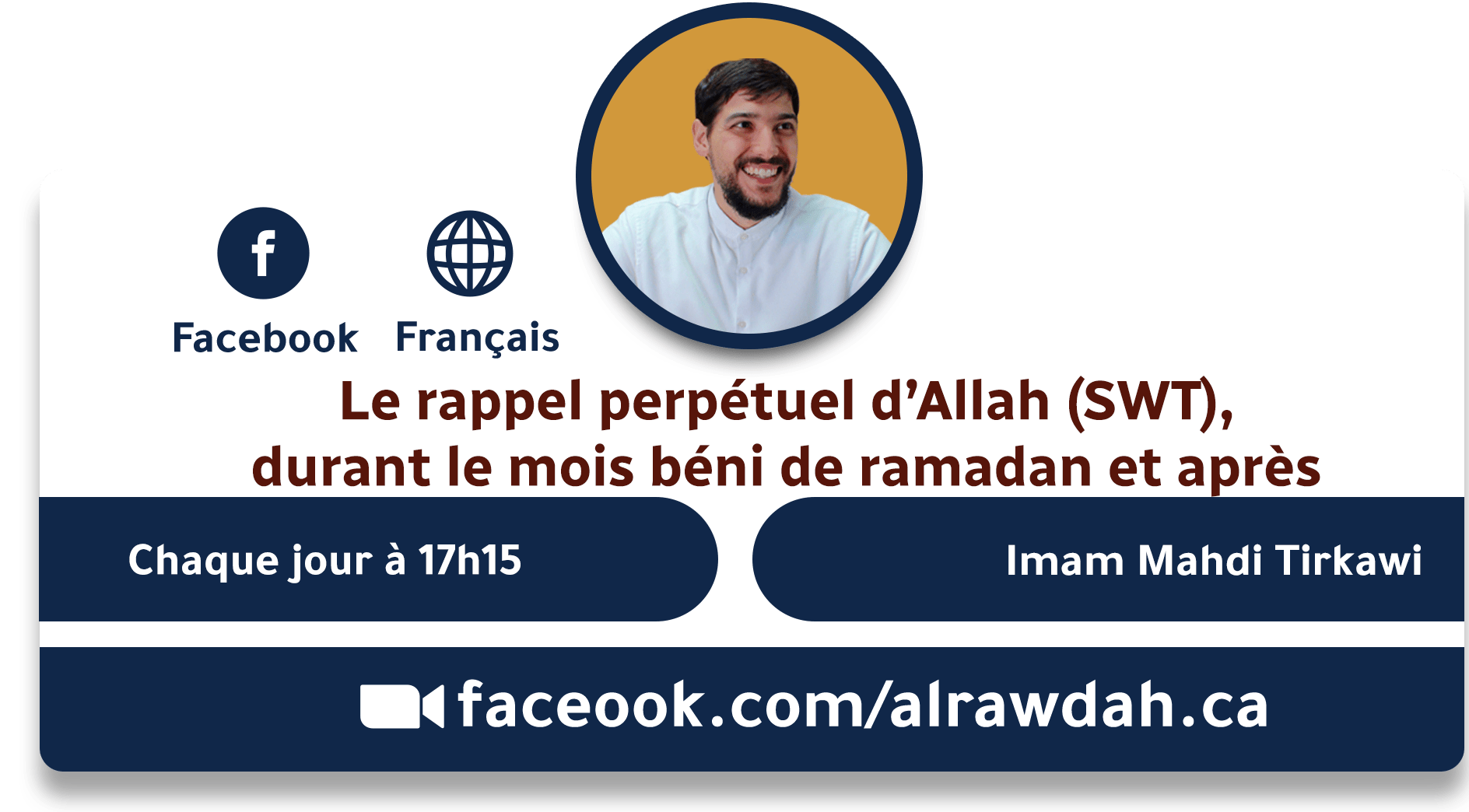 Le rappel perpétuel d’Allah (SWT),durant le mois béni de ramadan et après, Sh. Mahdi Tirkawi