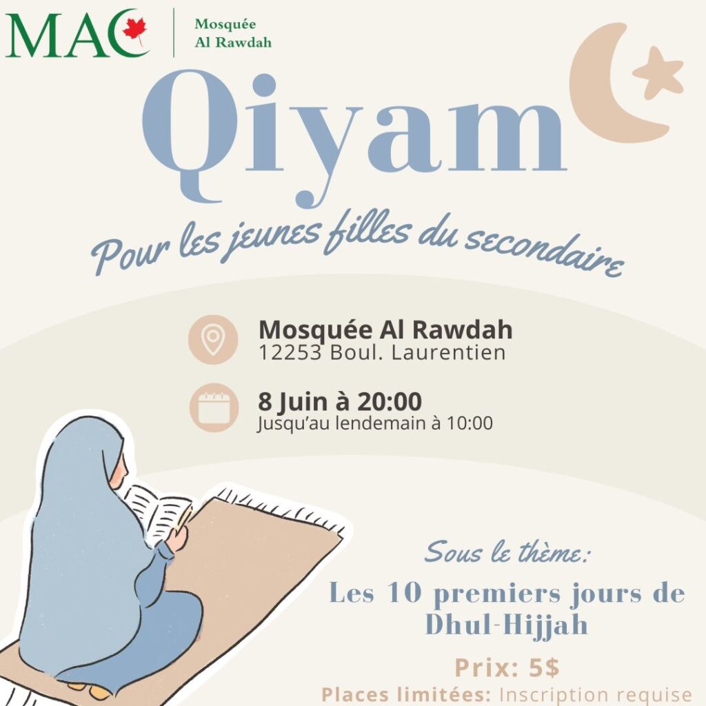 Les 10 premiers jours de Dhul Hijjah (1445), Filles du secondaire 