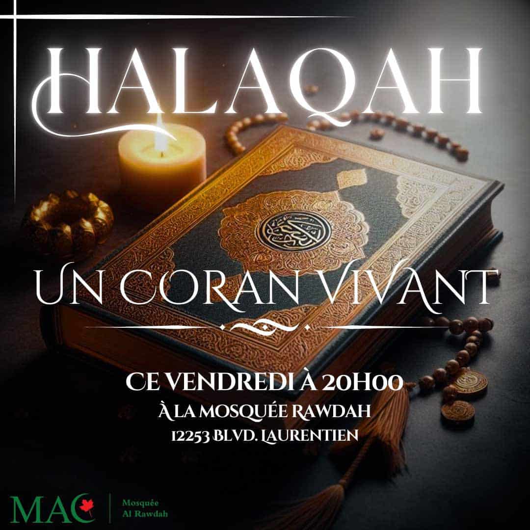 Halaqah pour frères : Un Coran Vivant, 15 novembre 2024