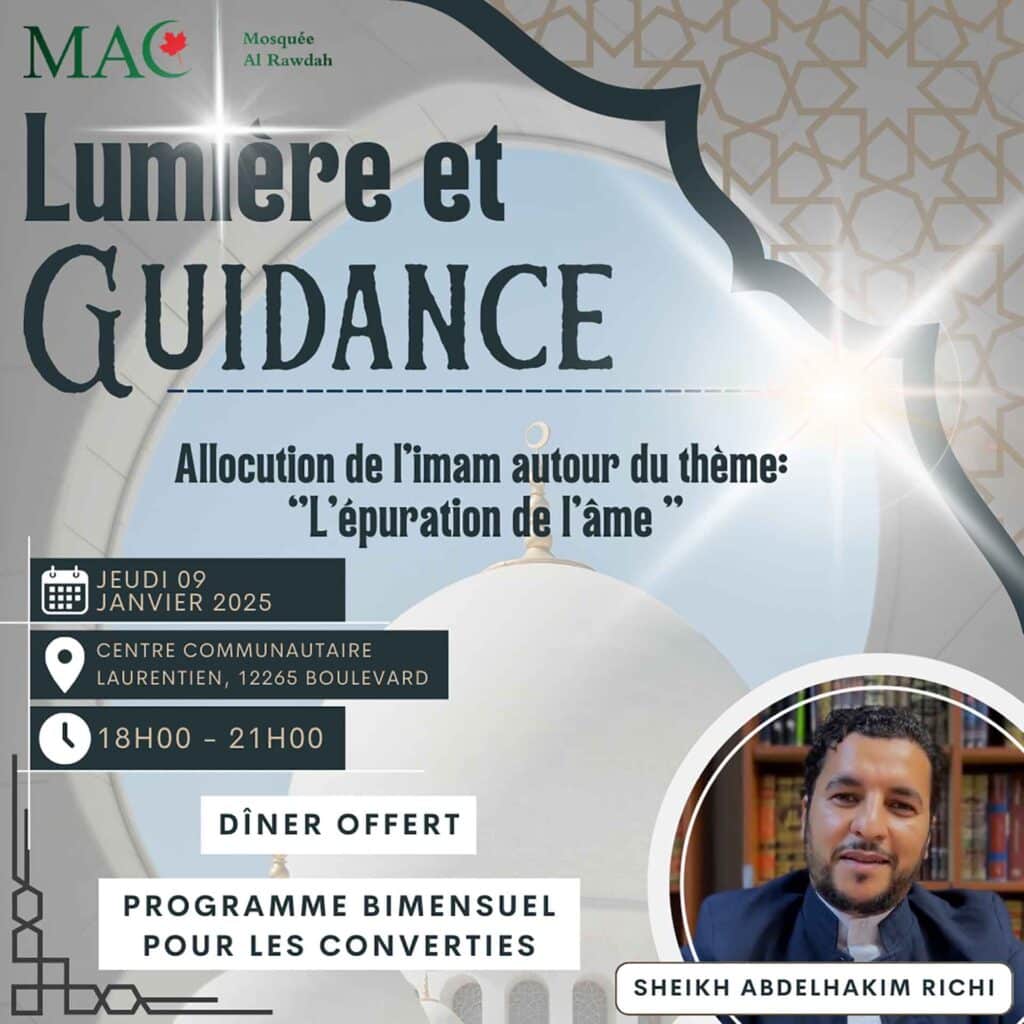 Lumière et Guidance bimensuel à l'attention des musulmans convertis | Sh. Richi Abdelhakim, 09 janvier 2025