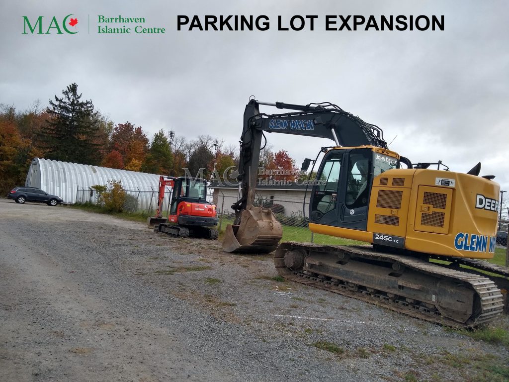 MAC BIC parking lot expansion