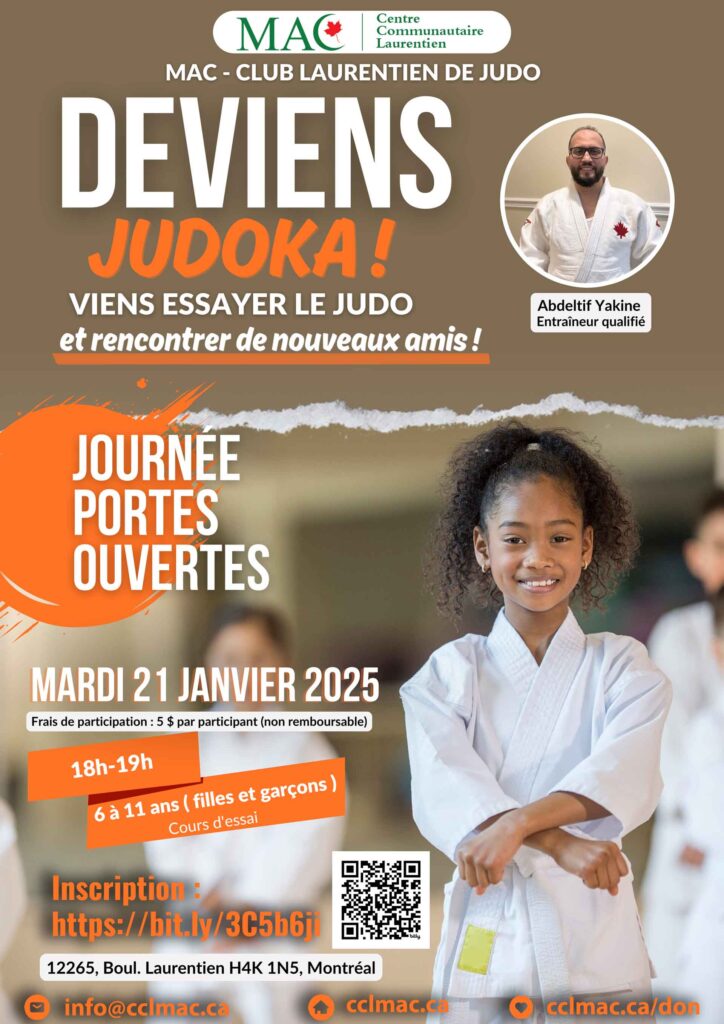 Cours d'essai Judo pour 6 à 11 ans ( filles et garçons )