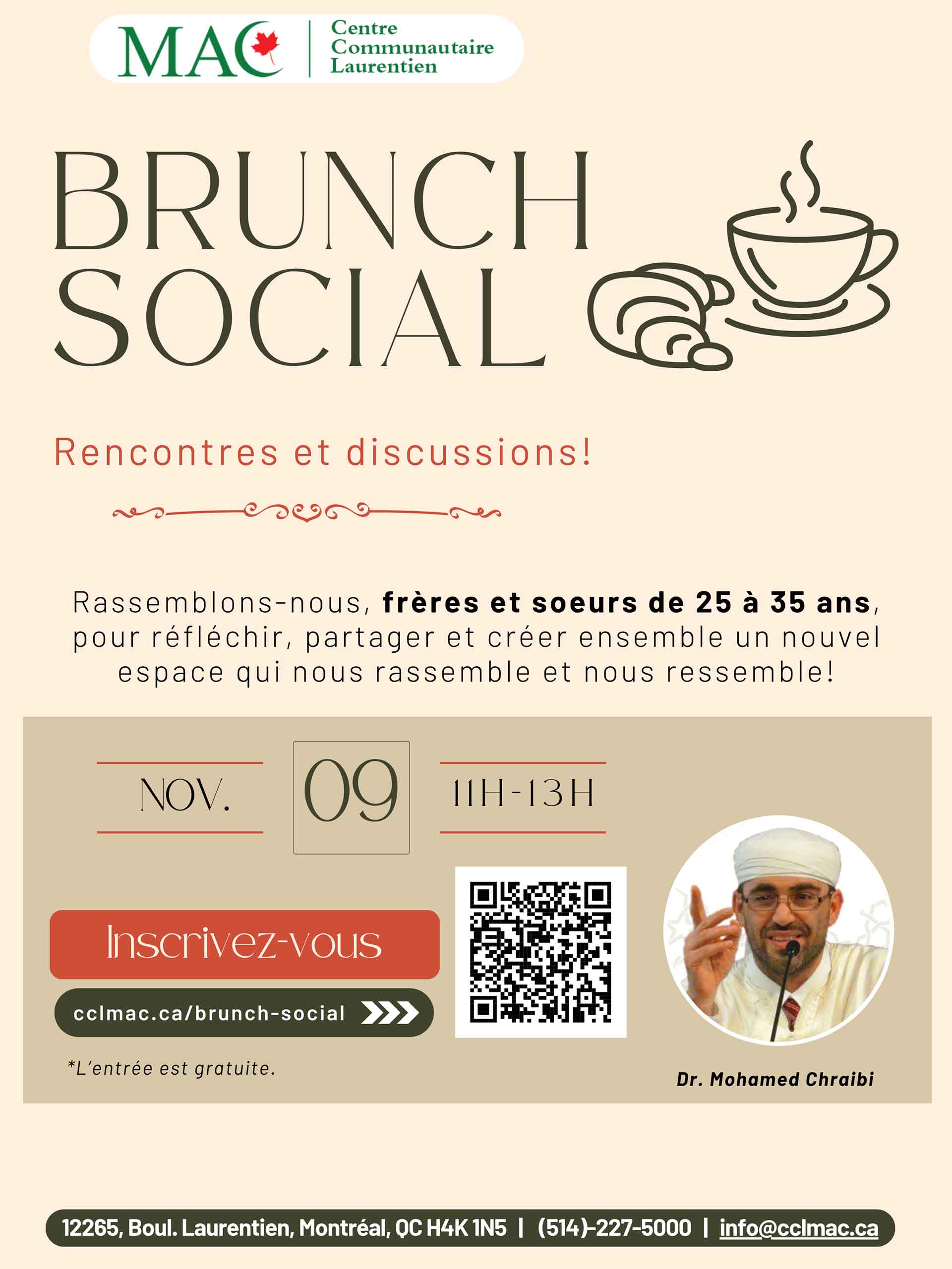 CCL Brunch Social - 9 Nov. 2025 (MAC)