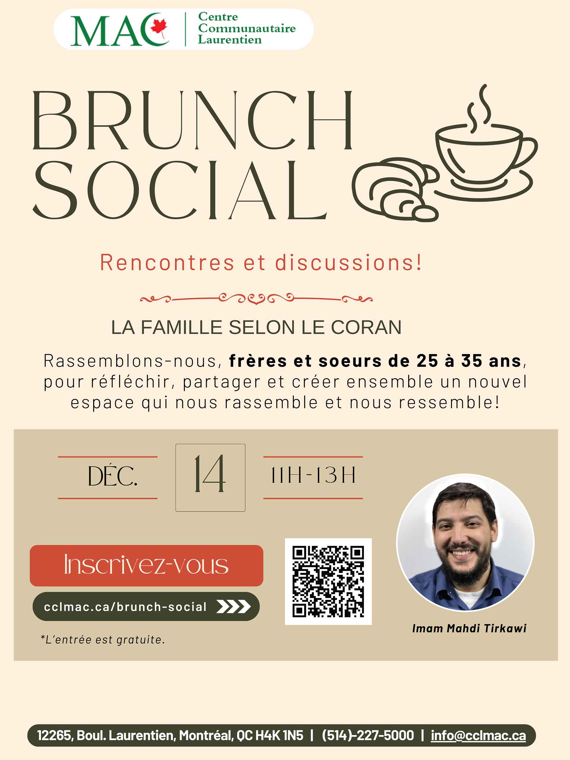 Brunch Social - la famille selon le Coran