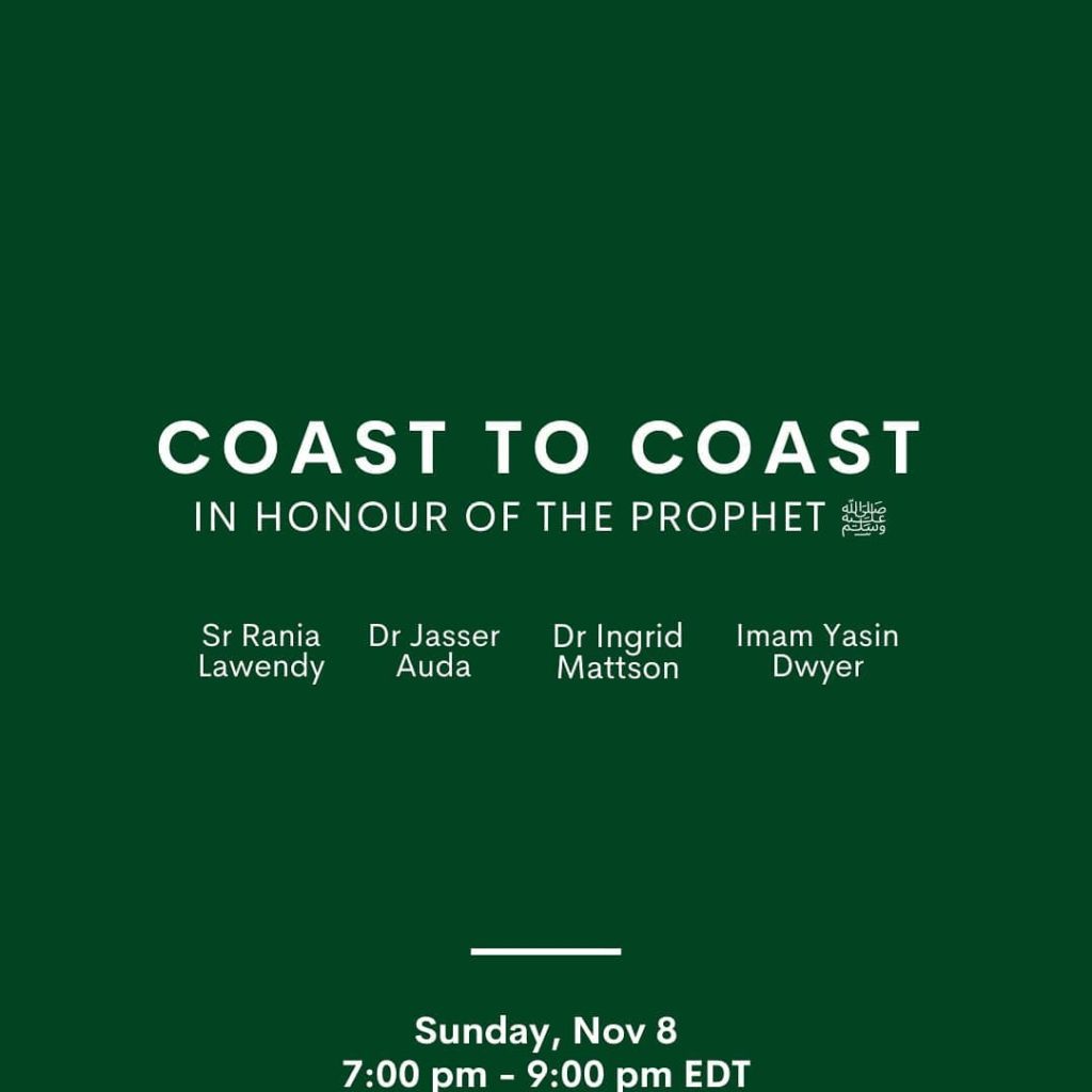 Coast to Coast in Honour of The Prophet